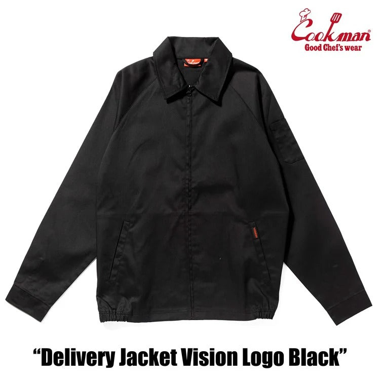 DELIVERY JACKET VISION LOGO - BLACK