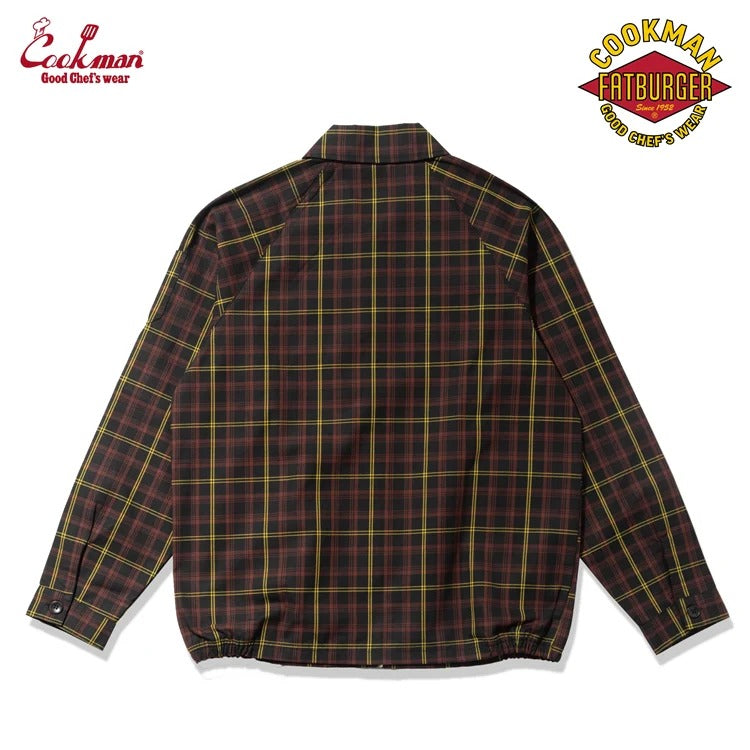 DELIVERY JACKET FAT Tartan Check - RED