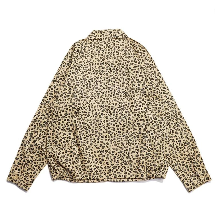 DELIVERY JACKET - Leopard BEIGE