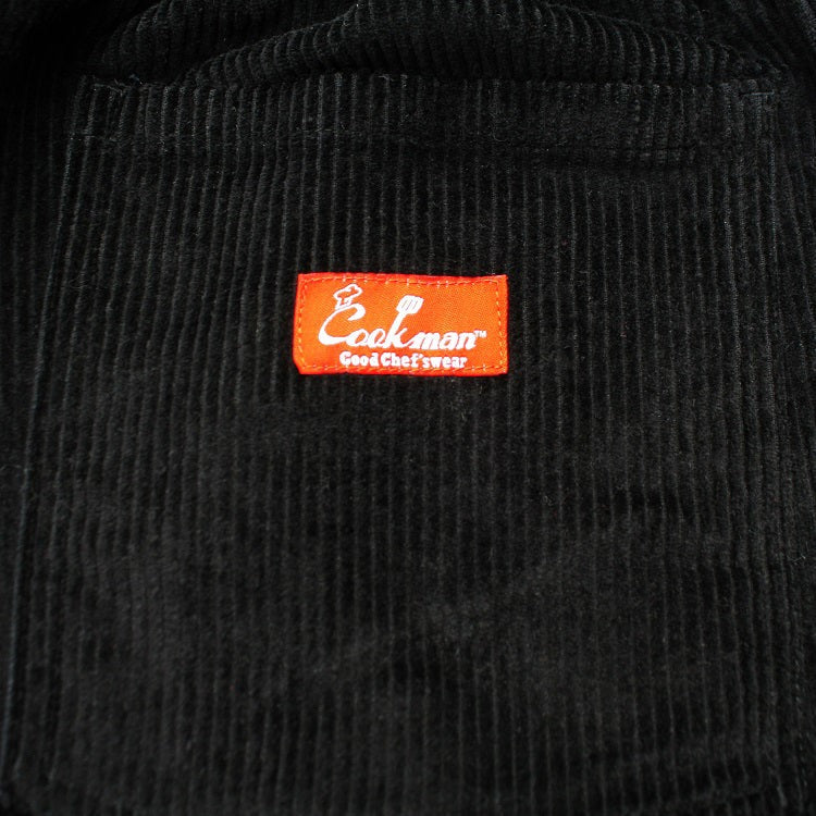 CHEF SHORT PANTS CORDUROY - BLACK