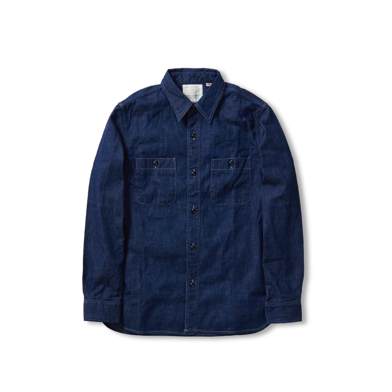 4894 Denim Western Shirt - INDIGO