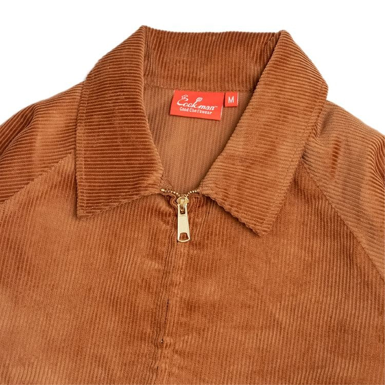 DELIVERY JACKET CORDUROY - BROWN