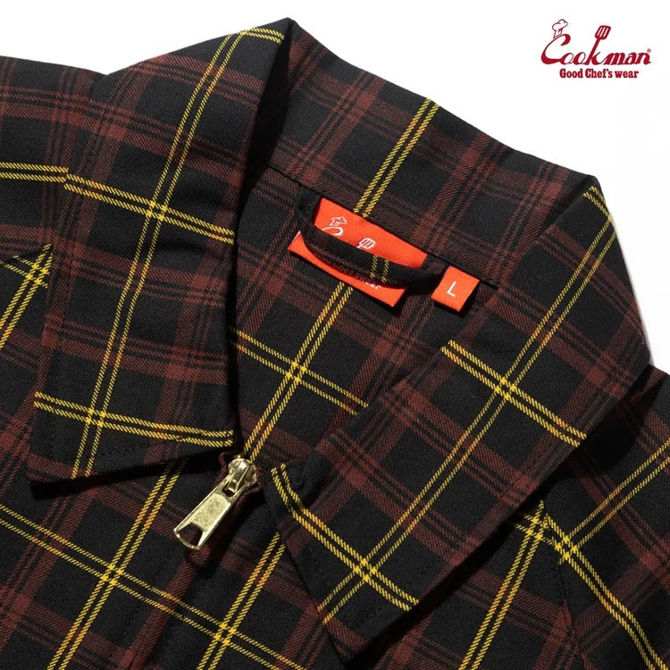 DELIVERY JACKET FAT Tartan Check - RED