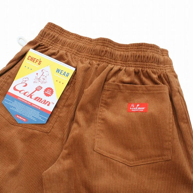 CHEF SHORT PANTS CORDUROY - BROWN