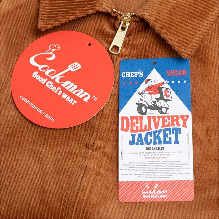 DELIVERY JACKET CORDUROY - BROWN