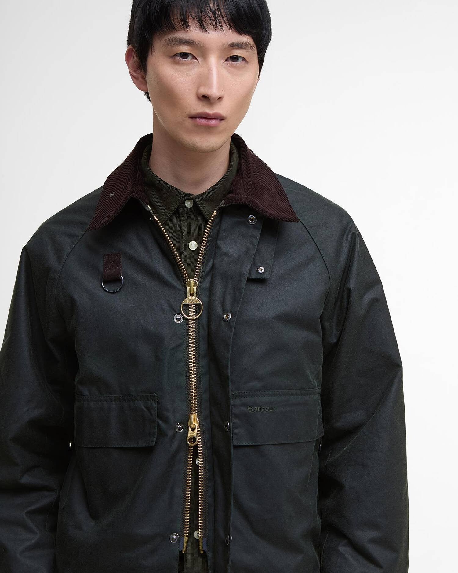 MODIFIED SPEY WAX JACKET - SAGE