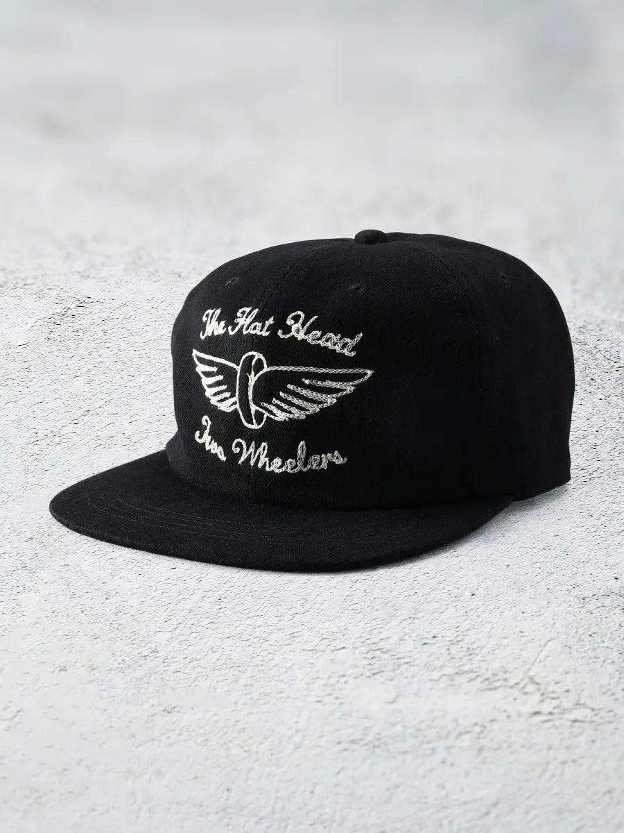 FN-HC007 HEADWEAR - 12oz DENIM TRACKER CAP - INDIGO