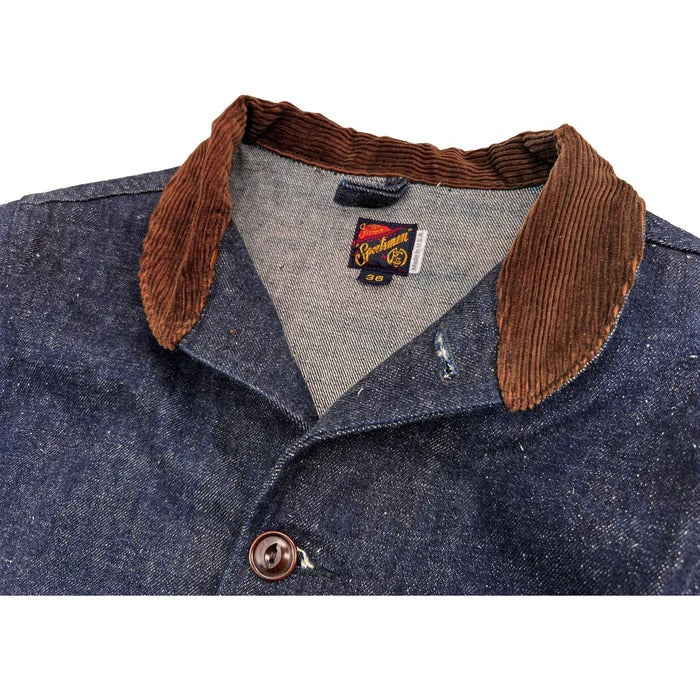 CAMPUS BLOUSE - AWA-AI DENIM - INDIGO