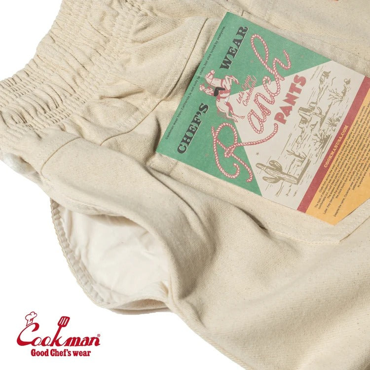 RANCH PANTS DENIM - Natural