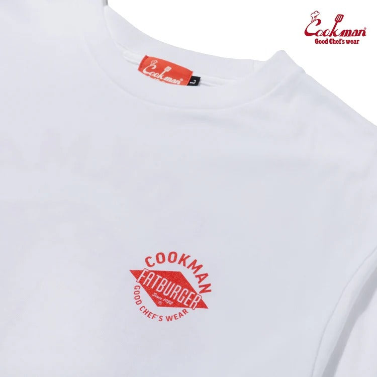 LONG SLEEVE TEES FAT CHECKER - WHITE
