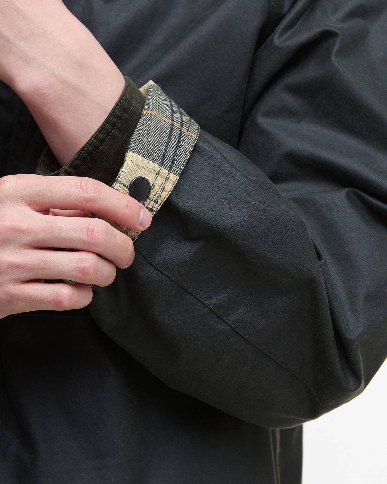 MODIFIED SPEY WAX JACKET - SAGE