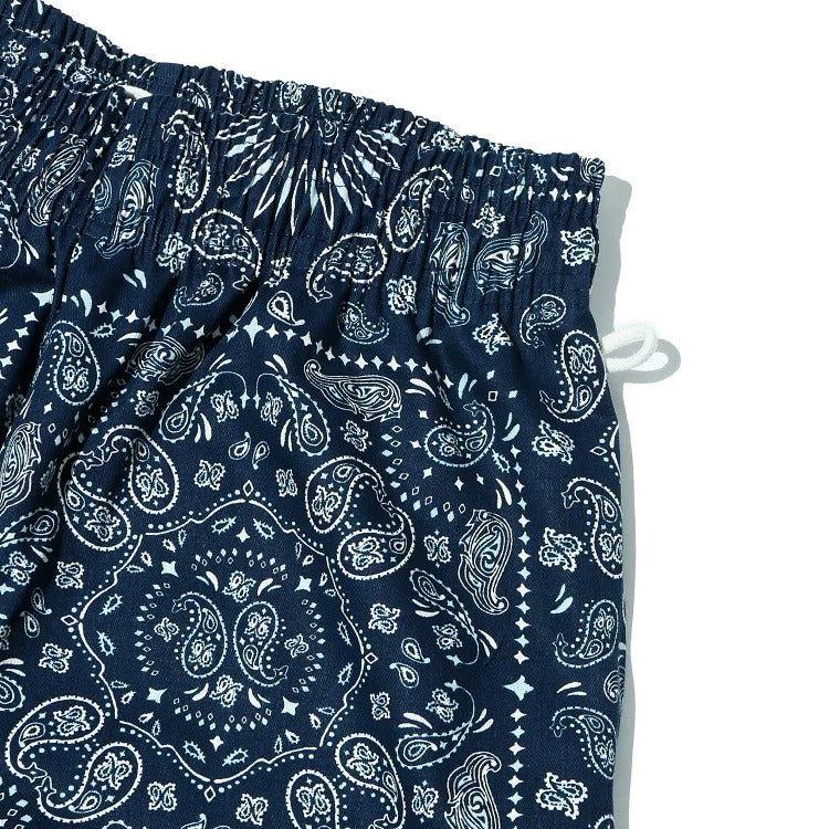 CHEF SHORT PANTS PAISLEY - NAVY