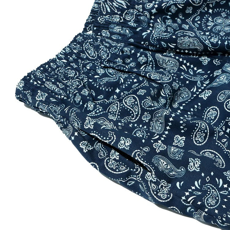 CHEF SHORT PANTS PAISLEY - NAVY