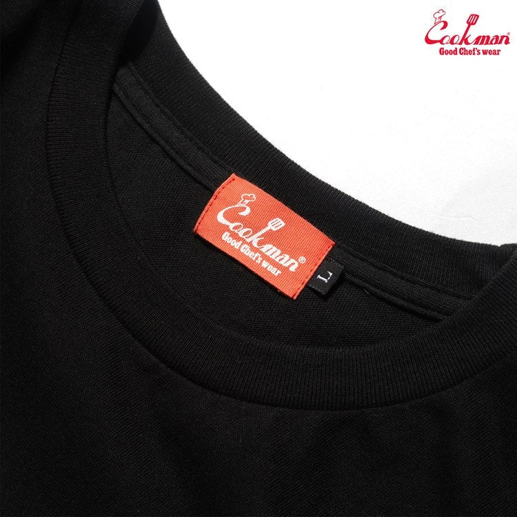 LONG SLEEVE TEES VISION LOGO - BLACK