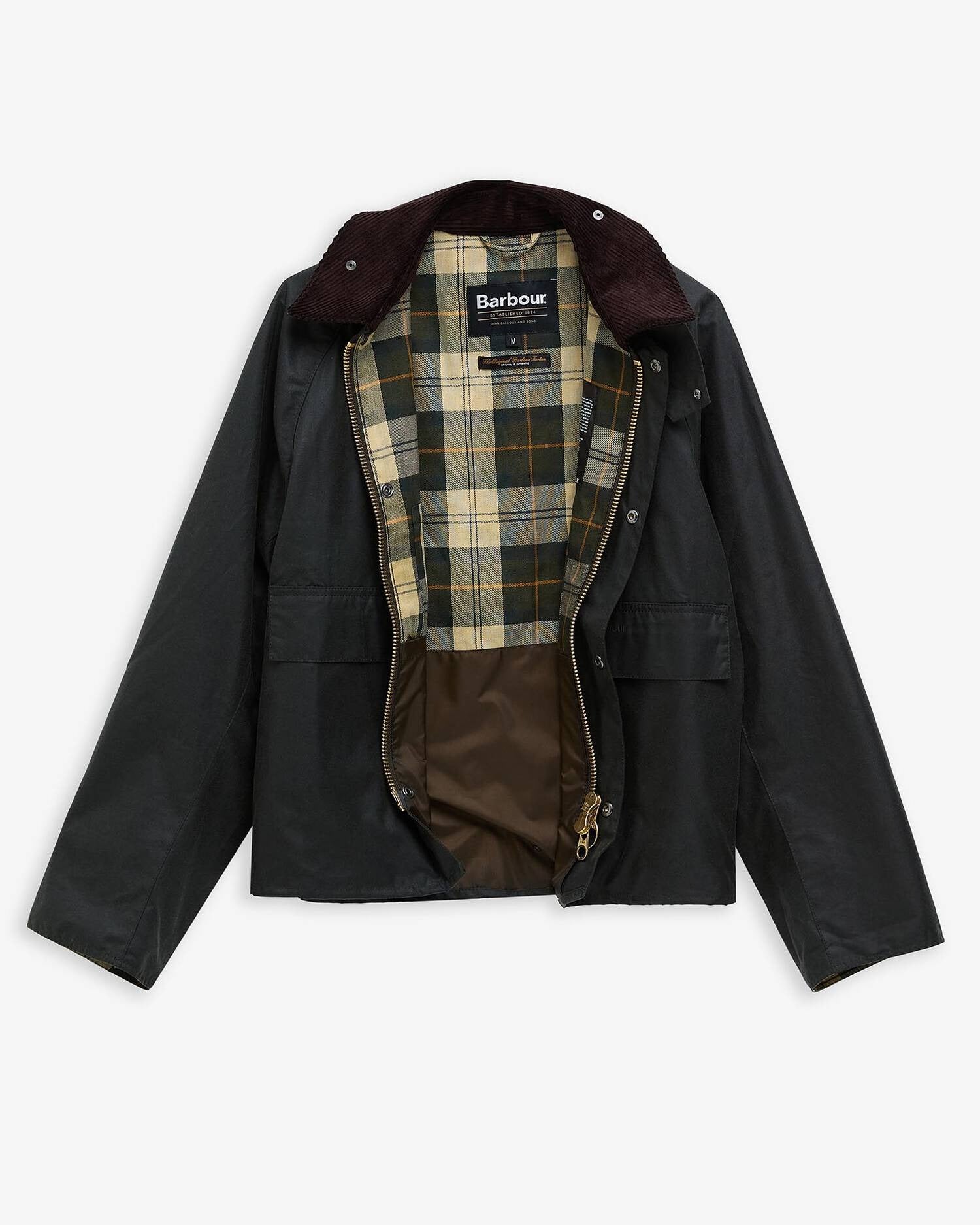 MODIFIED SPEY WAX JACKET - SAGE