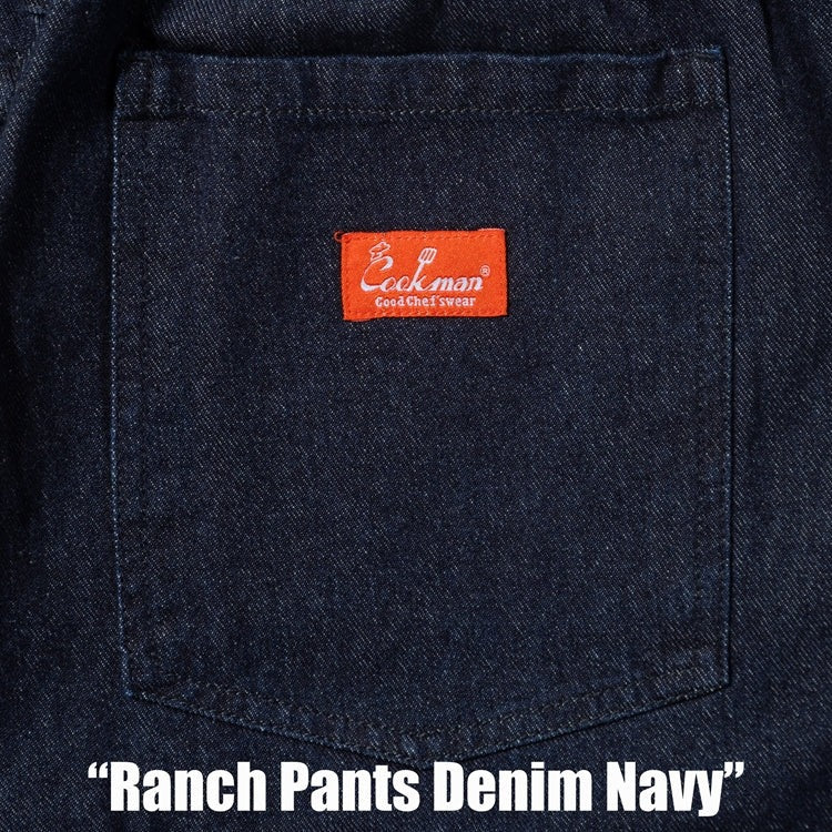RANCH PANTS DENIM - NAVY