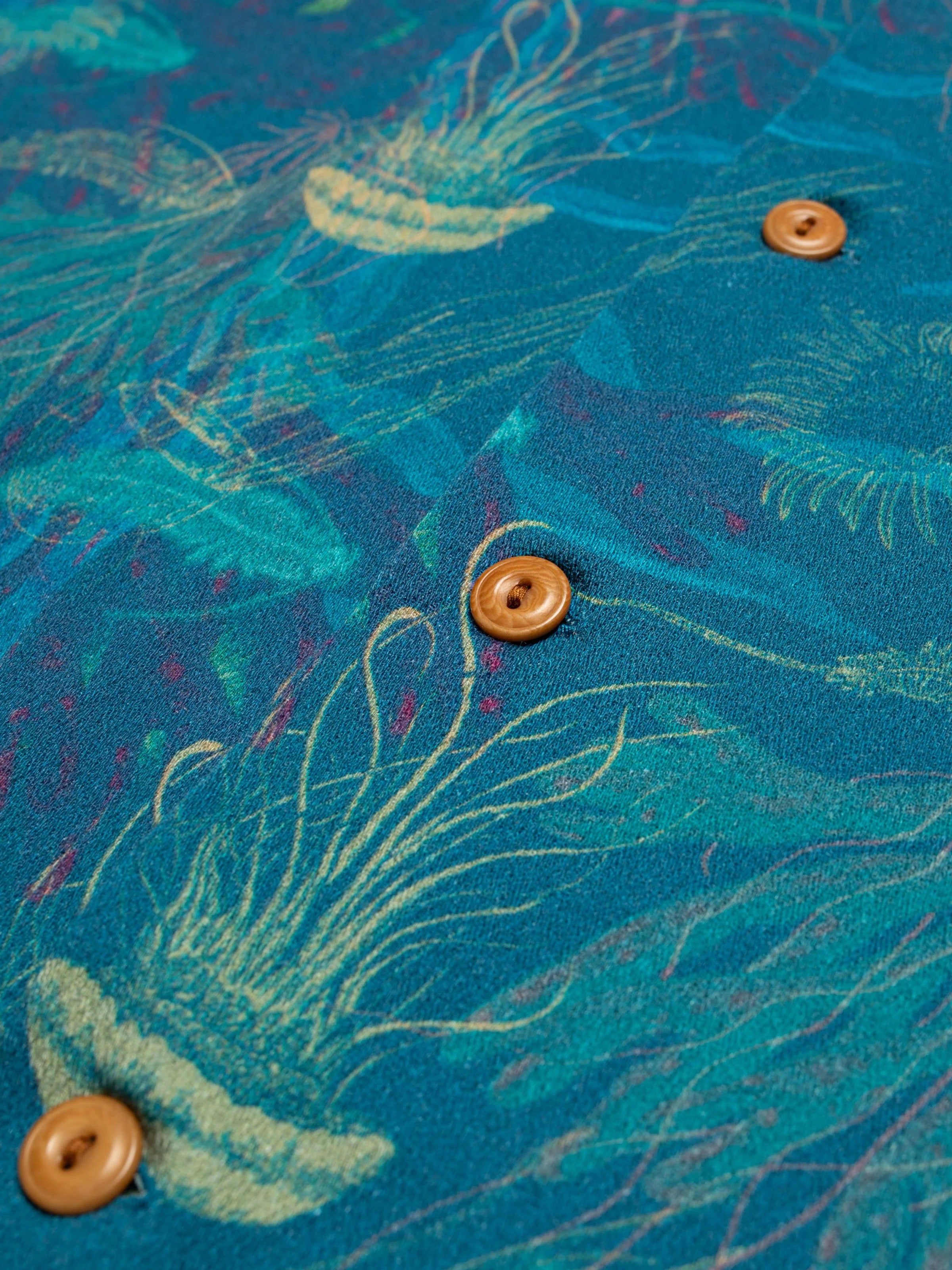 Arvid Hawaii Shirt - Deep Sea