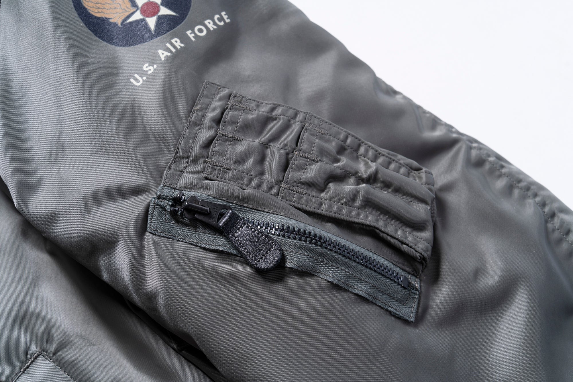 MJ25113 TYPE MA-1 REAL McCOY MFG. CO. / DECAL - SAGE GREEN