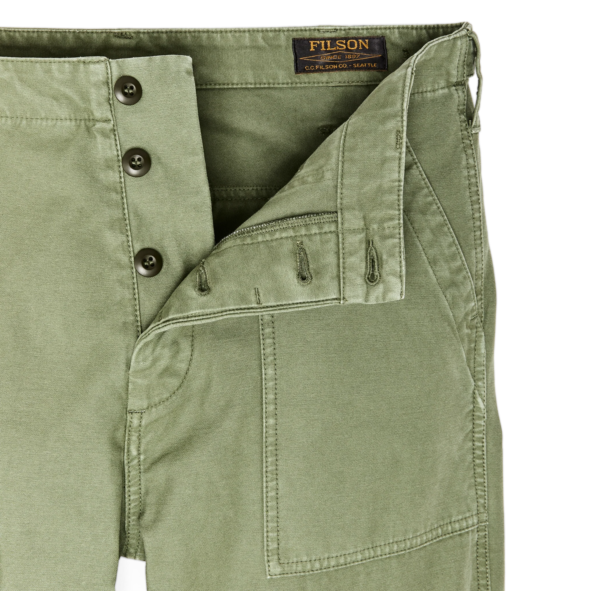 FIELD SUPPLY PANTS - WASHED FATIGUE GREEN