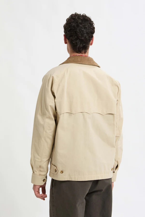 DRY WAX DECK JACKET - ANTIQUE WHITE