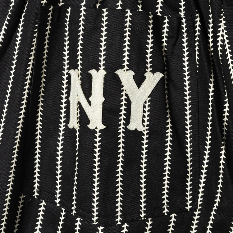 CHEF PANTS SEMIWIDE NEGRO LEAGUES NY Black Yankees - BLACK