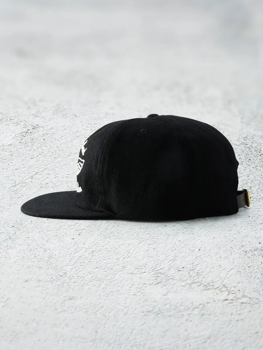 FN-HC007 HEADWEAR - 12oz DENIM TRACKER CAP - INDIGO