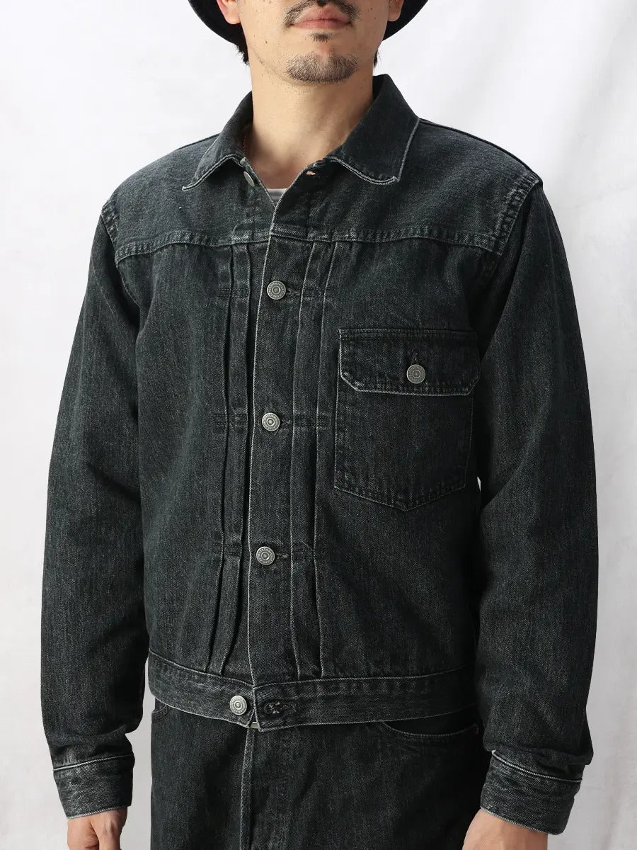 FN-OJ-DB001C JACKET - BLACK 40'S - BLACK