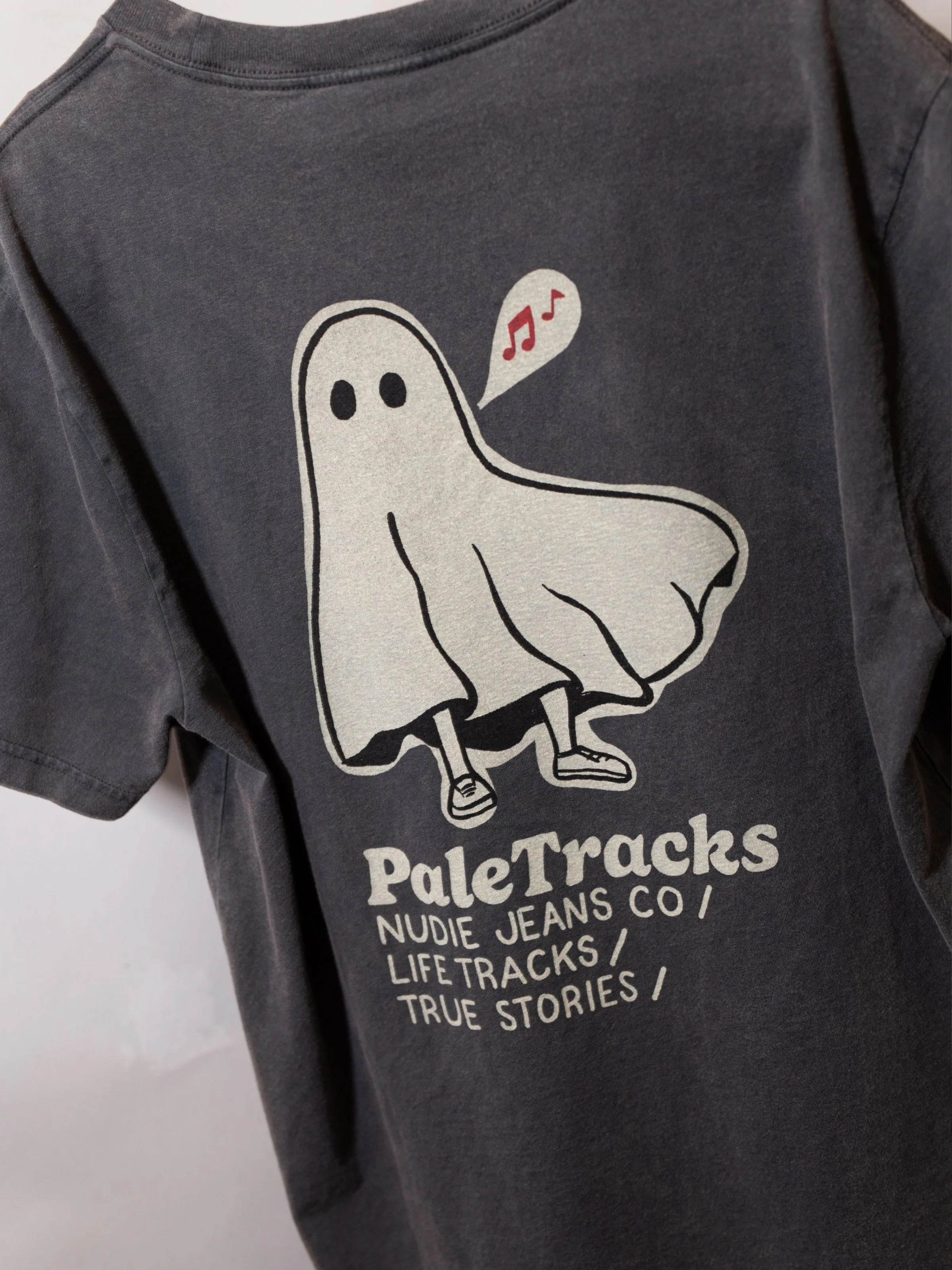 Roy Pale Tracks T-Shirt - Antracite