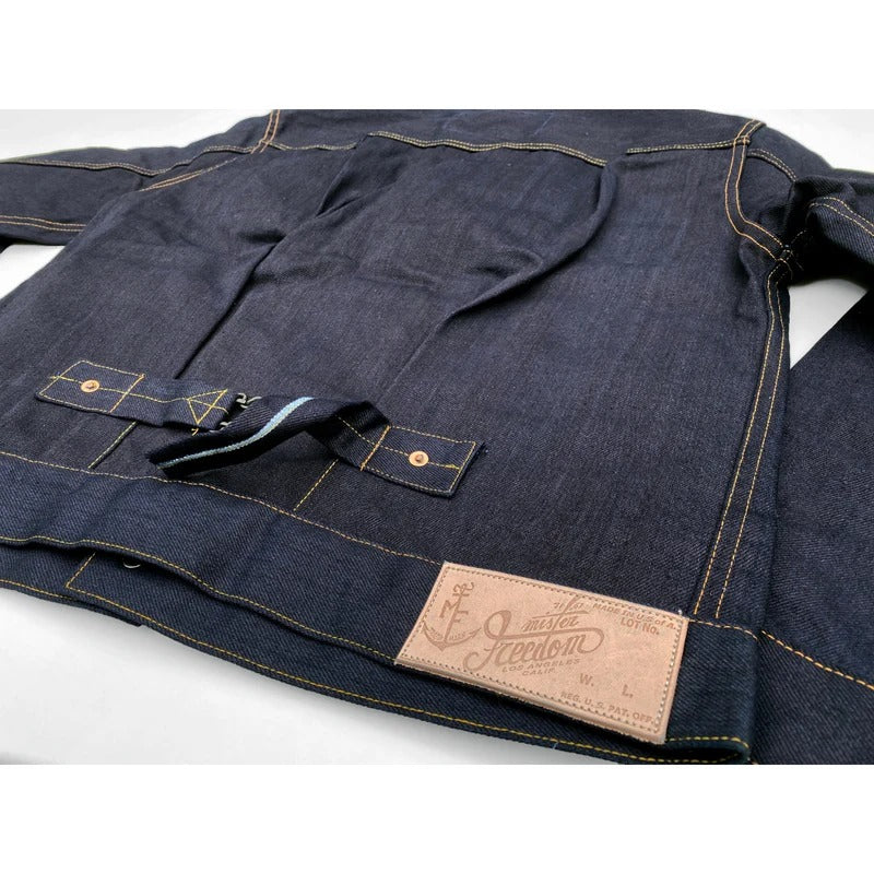 RANCH BLOUSE - DOUBLE INDIGO