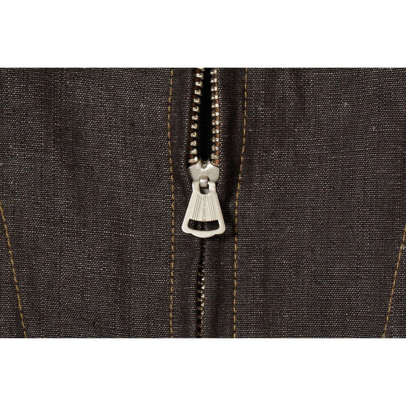 “WILDCAT” ZIP JACKET - INDIGO