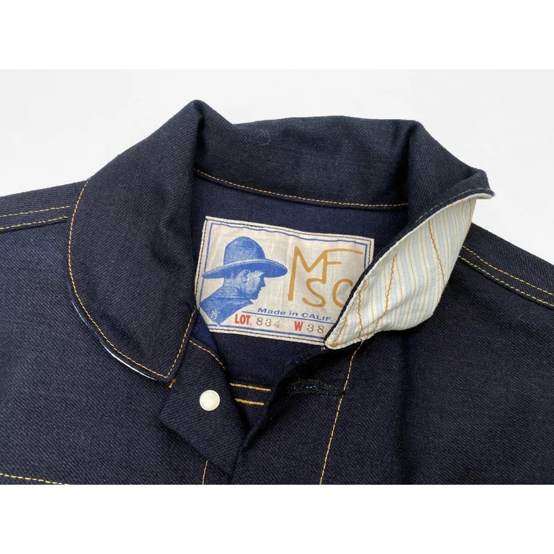RANCH BLOUSE - DOUBLE INDIGO