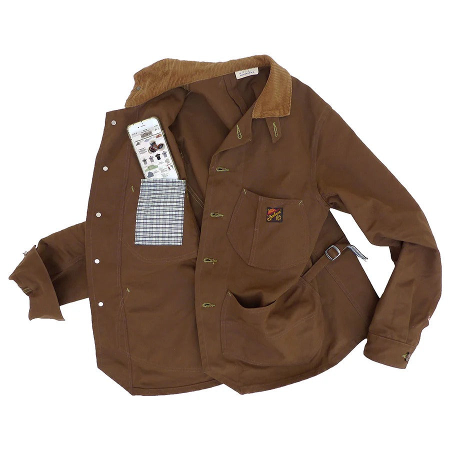 CONDUCTOR JACKET - CACHOU DUCK CANVAS