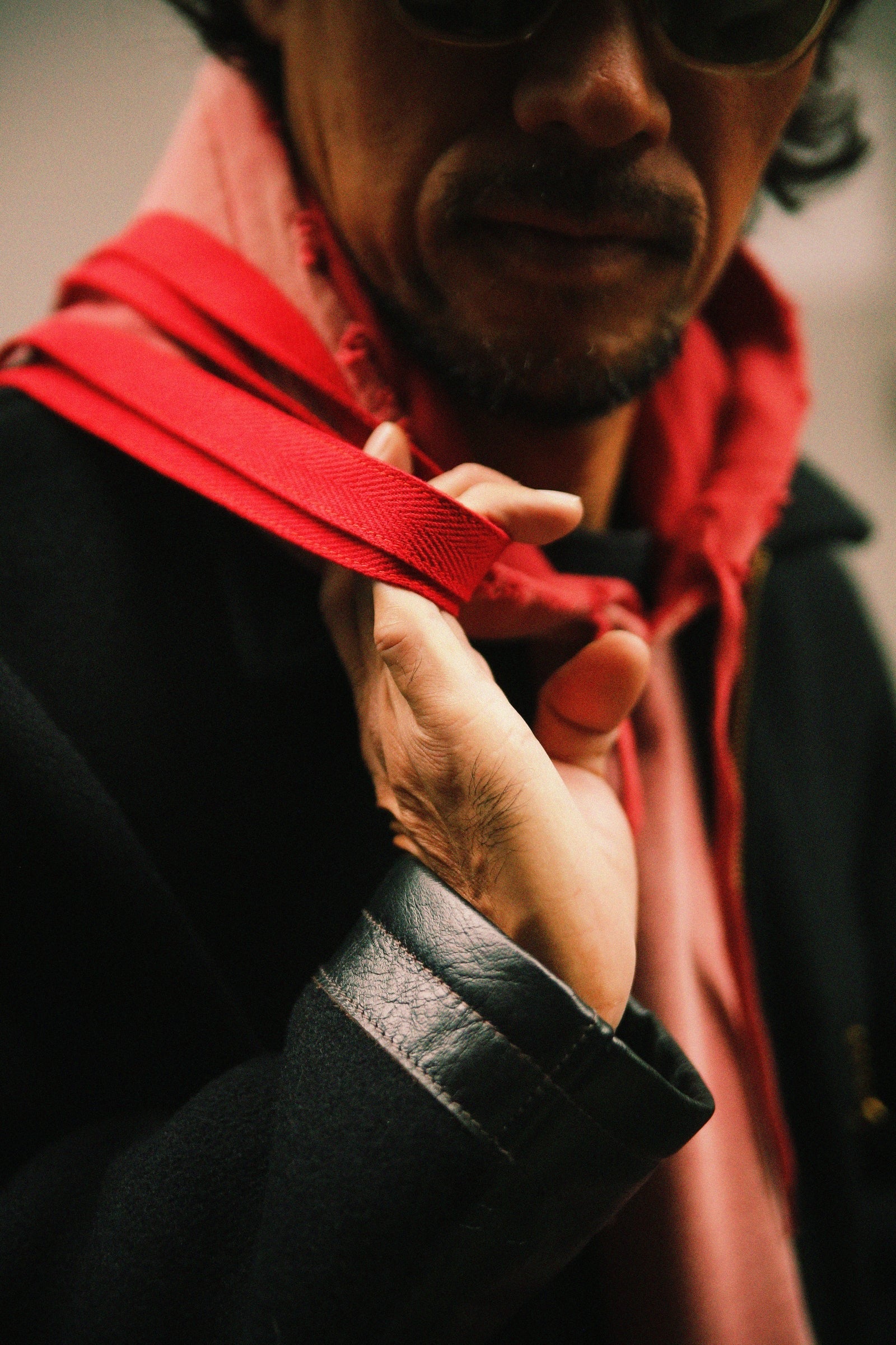 MJ25111 WOOL FIELD SPORTS JACKET - BLACK