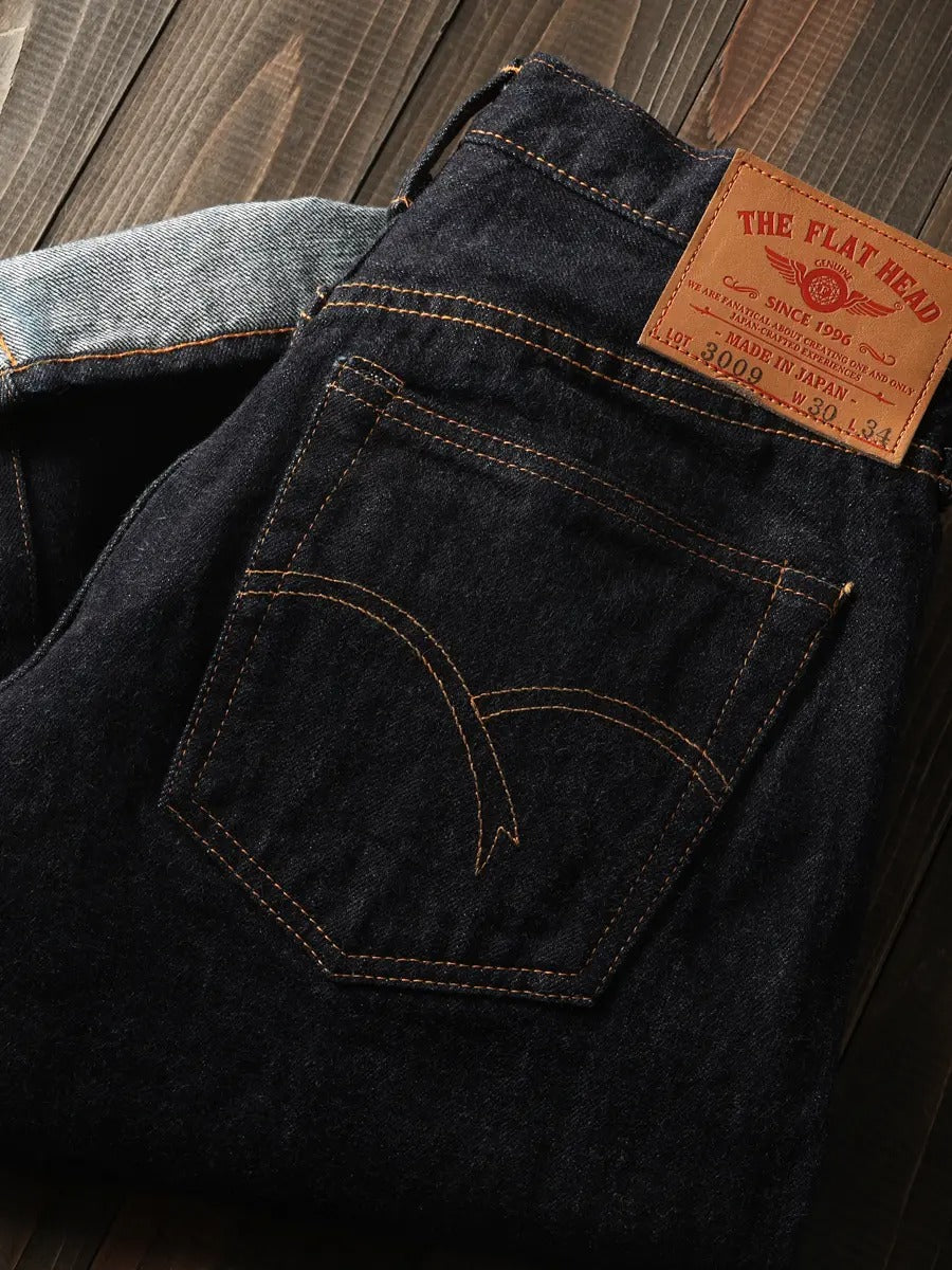 FN-3009 14.5oz TAPERED STRAIGHT - INDIGO