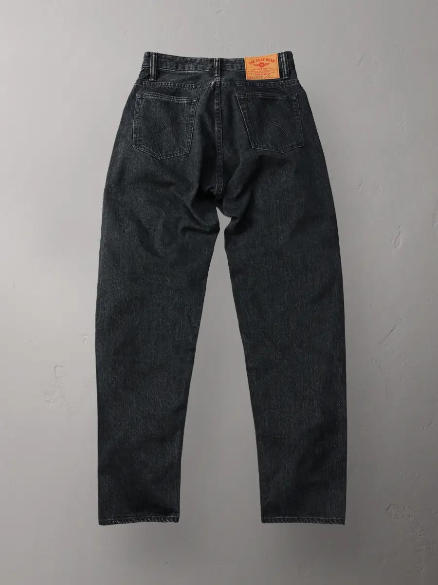 FN-DB003C PANTS - BLACK WIDE TAPERED - BLACK
