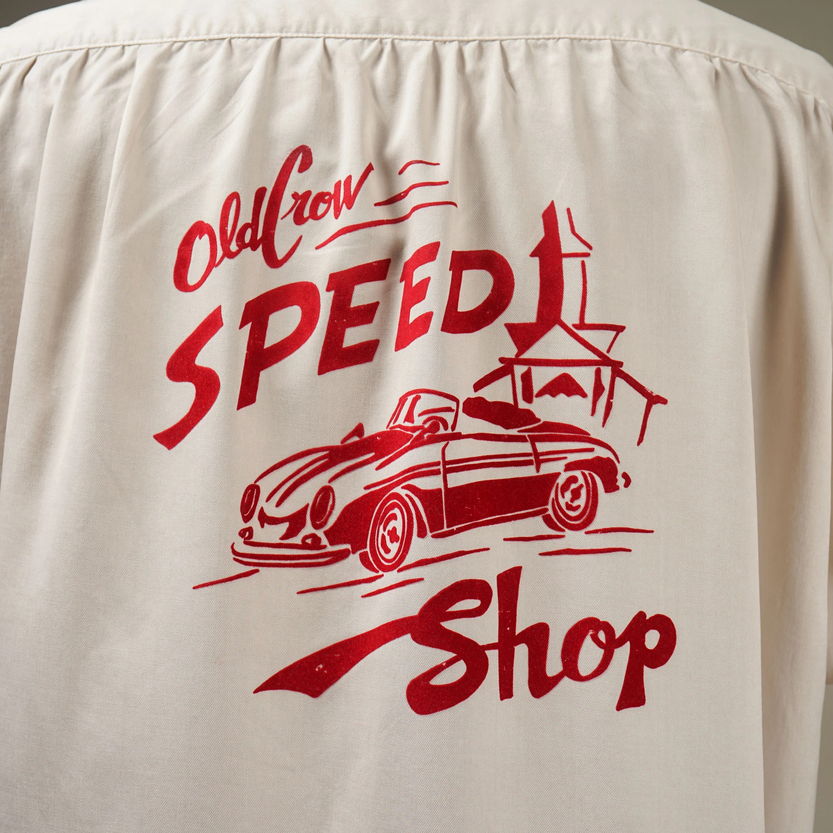 SPEED SHOP - S/S WORK SHIRTS - IVORY