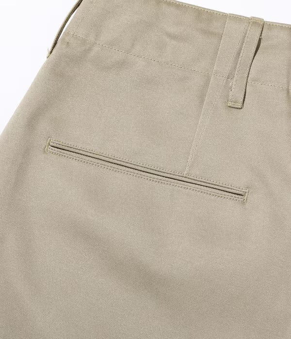 M43036 EARLY MILITARY CHINOS 1942 MODEL (ONE WASH) - KHAKI
