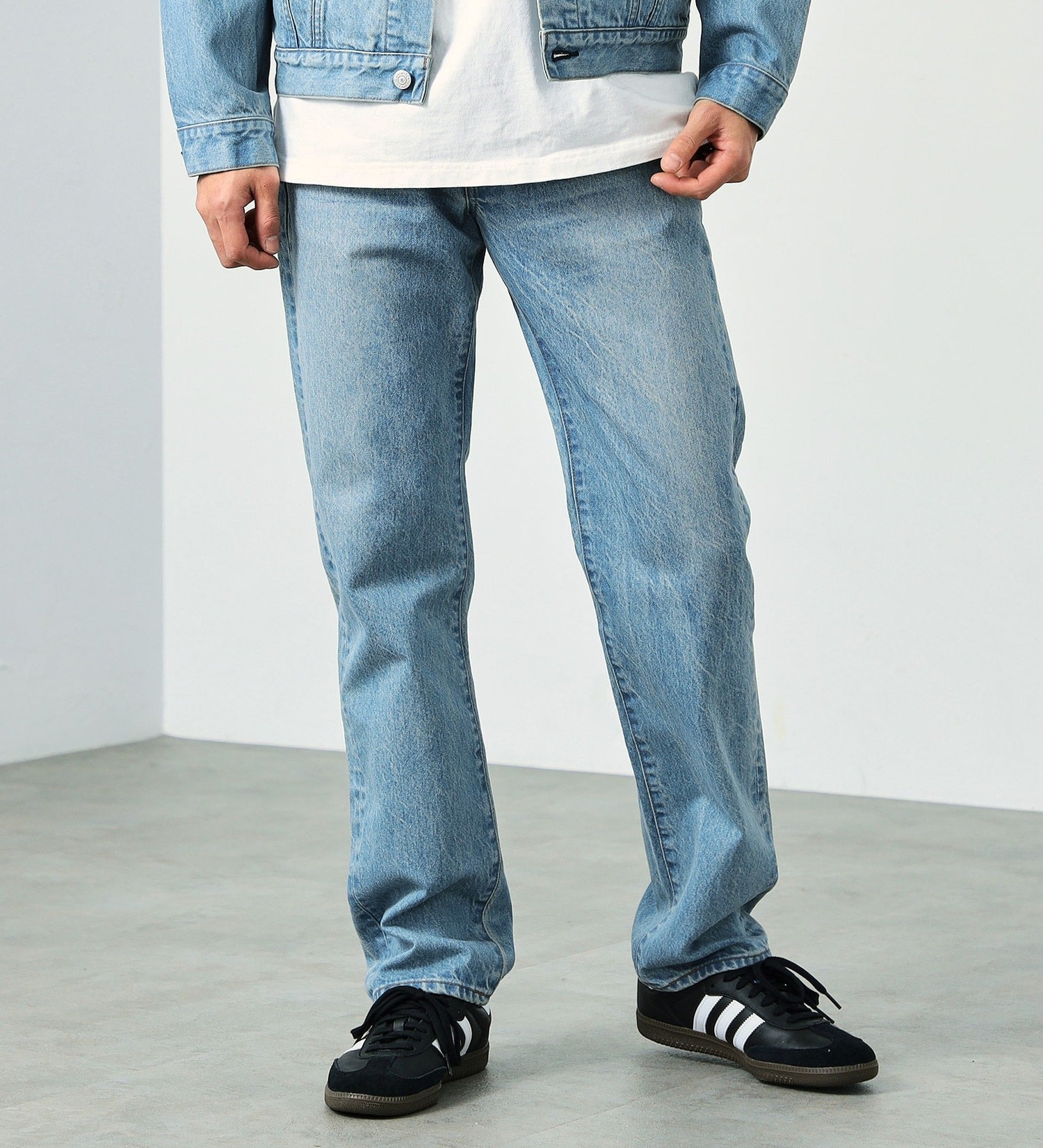 E50323-1056 503 REGULAR STRAIGHT USED - LIGHT BLUE