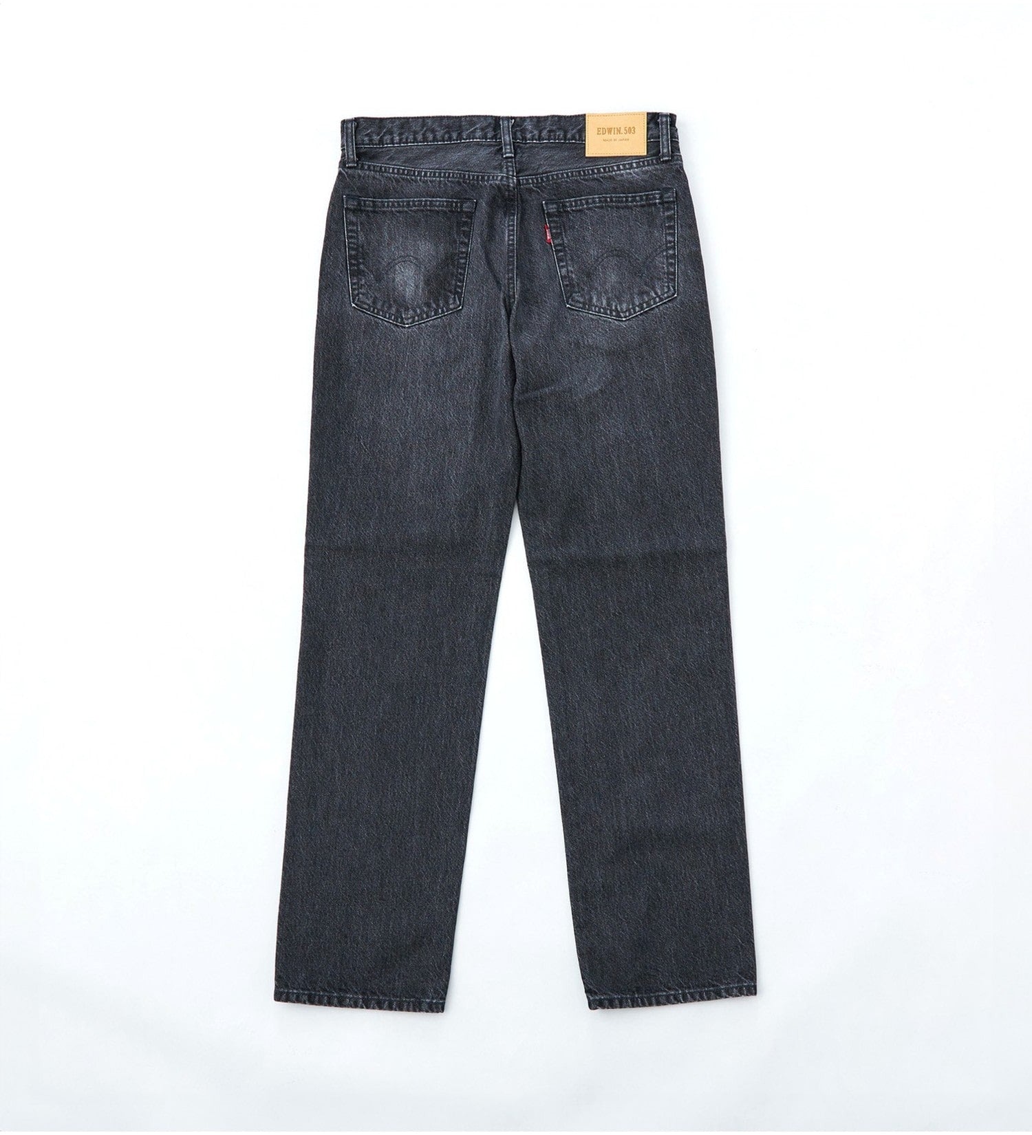 E50323-83 503 REGULAR STRAIGHT - BLACK DENIM