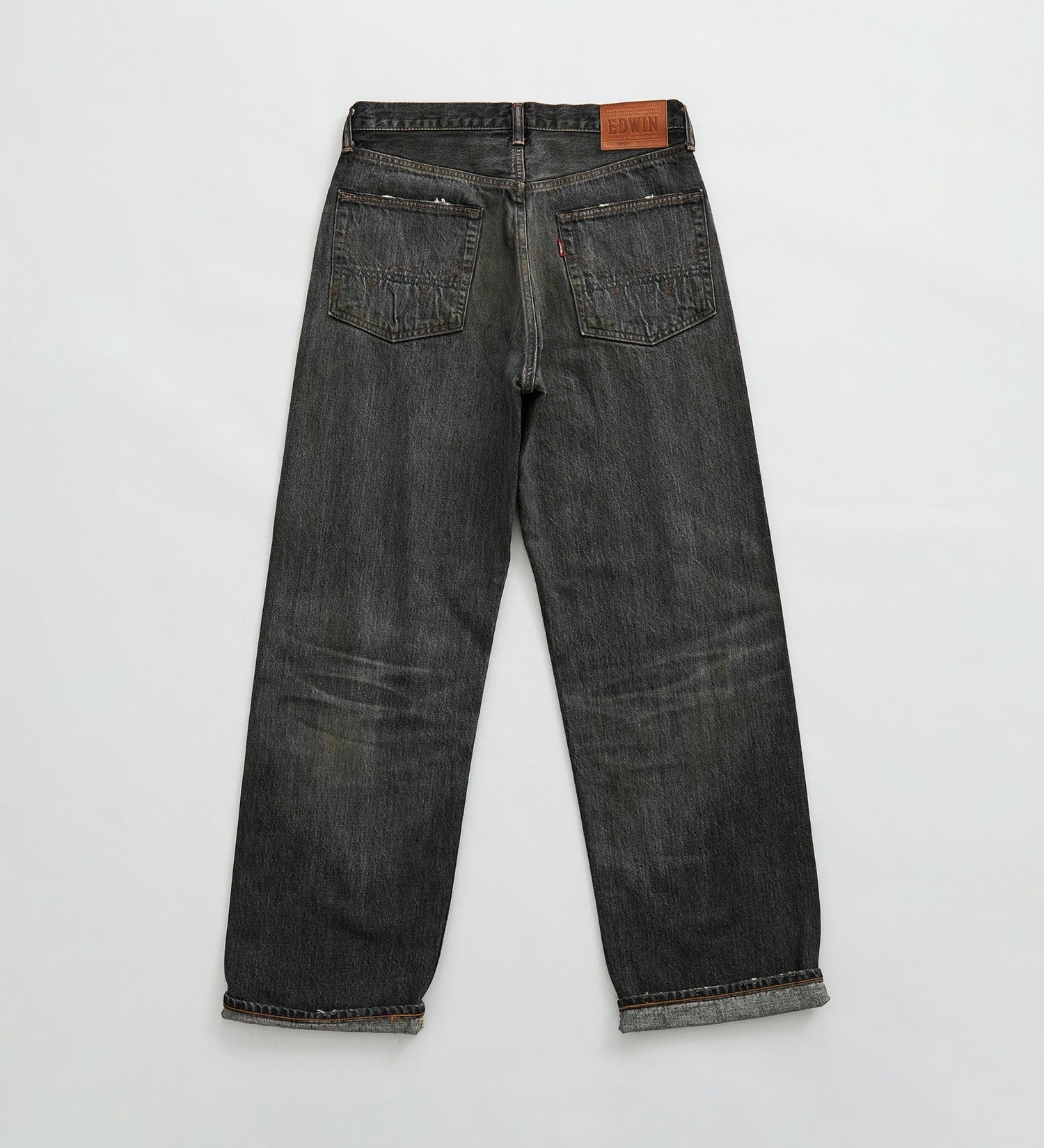WEST. ② E50540-182 505Z WIDE STRAIGHT - BLACK DENIM 2