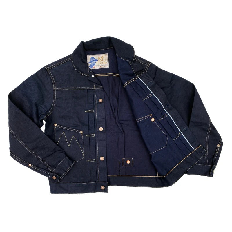RANCH BLOUSE - DOUBLE INDIGO