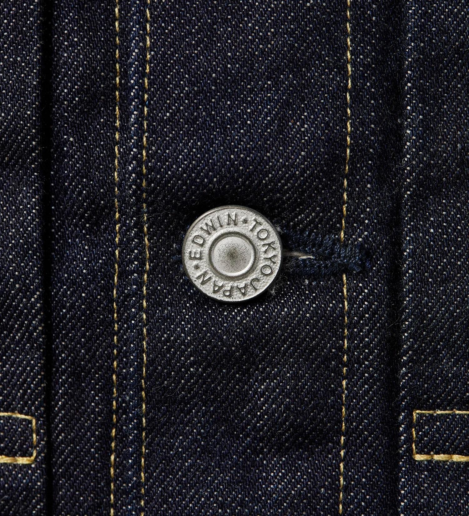 E55550-100 505 50DENIM JACKET - INDIGO BLUE