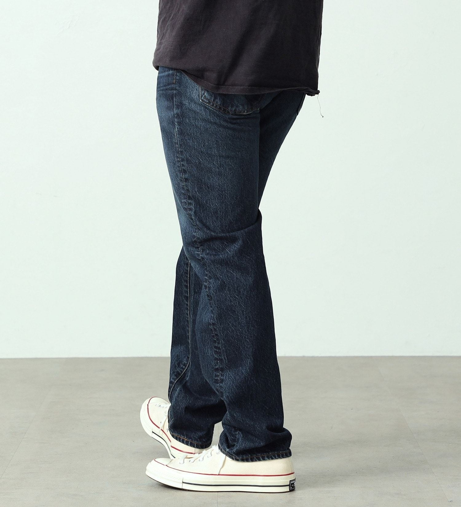 E50323-2026 503 REGULAR STRAIGHT USED - DARK BLUE