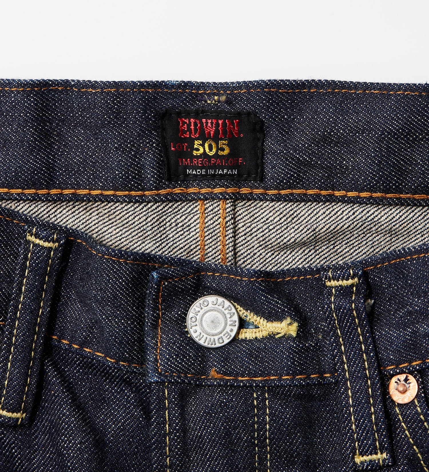 E50550-100 505ZX LOOSE STRAIGHT - INDIGO BLUE