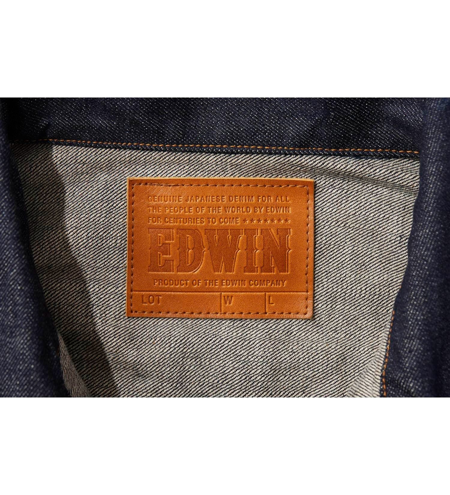 E55550-100 505 50DENIM JACKET - INDIGO BLUE