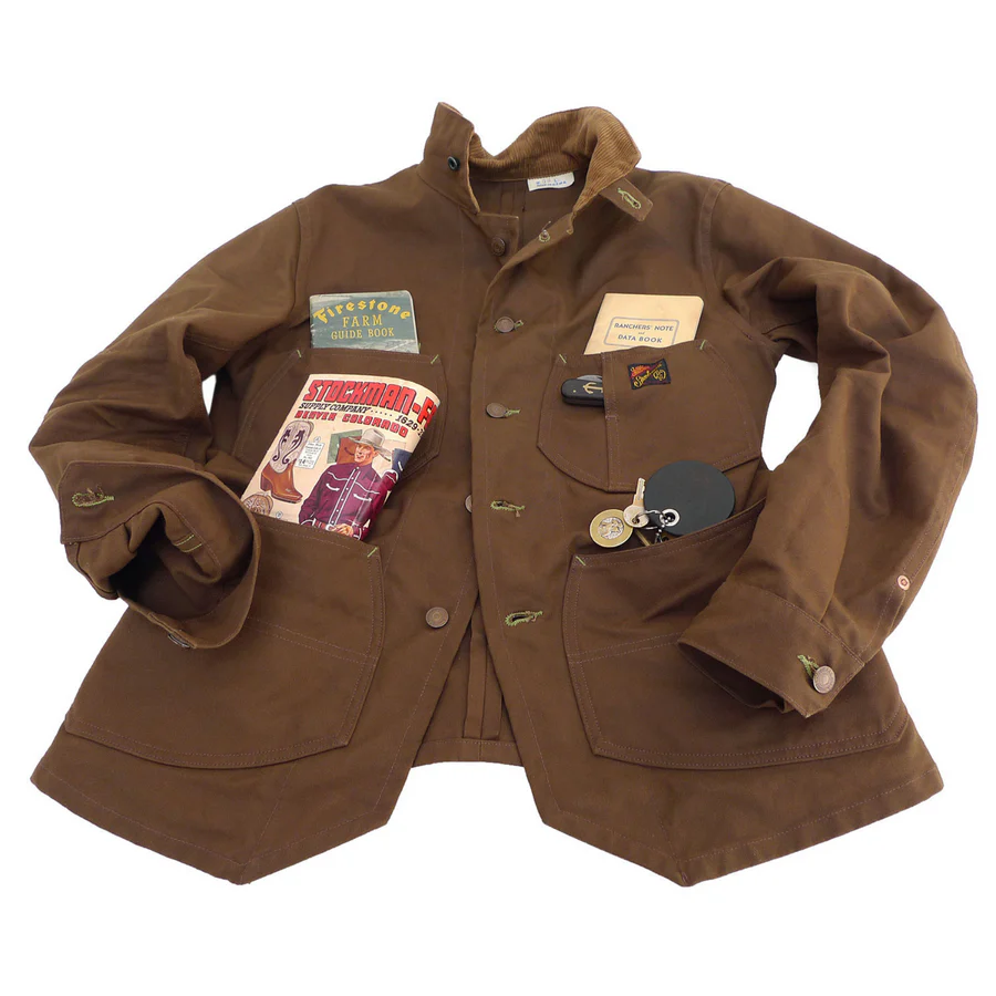 CONDUCTOR JACKET - CACHOU DUCK CANVAS