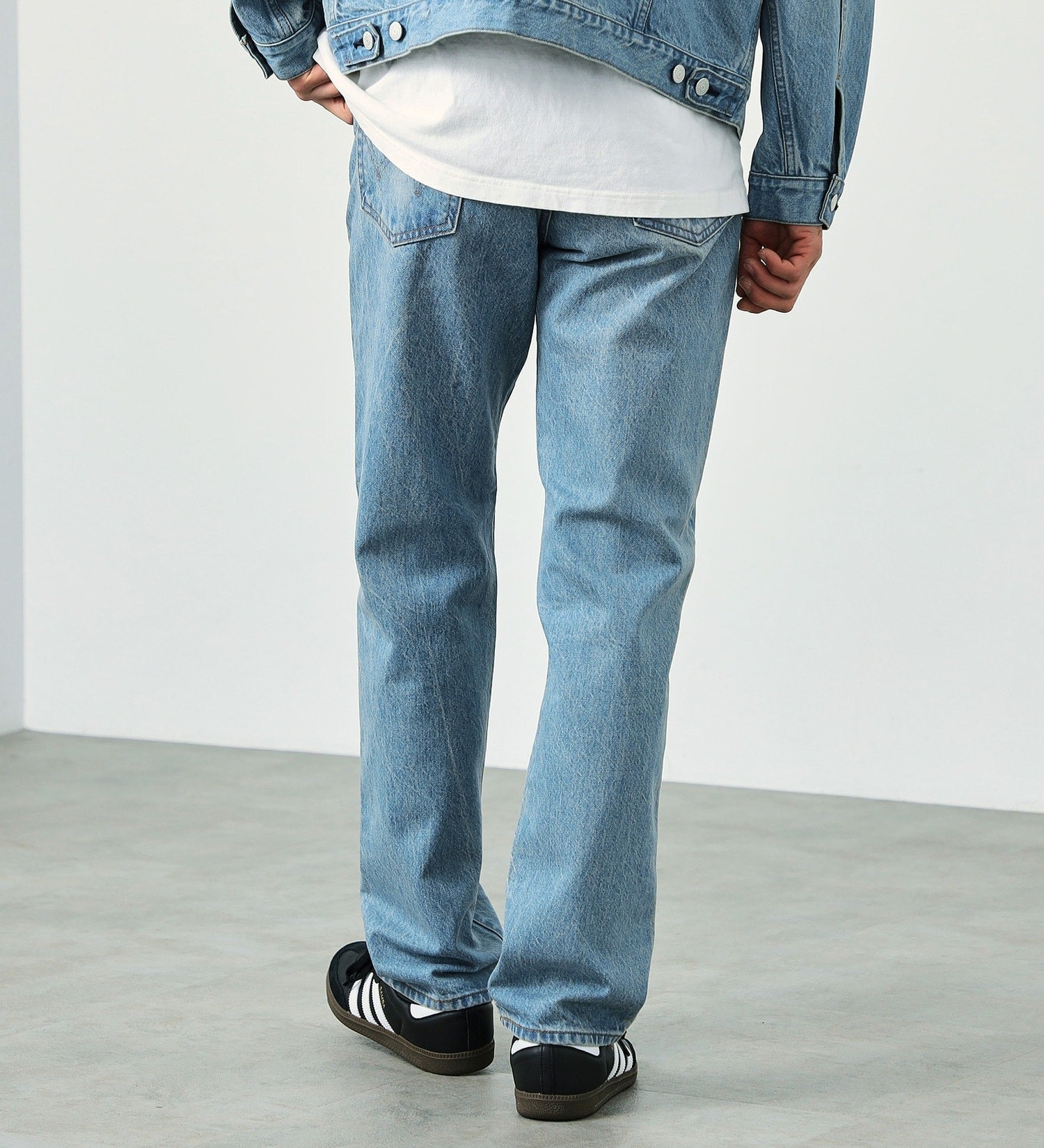 E50323-1056 503 REGULAR STRAIGHT USED - LIGHT BLUE