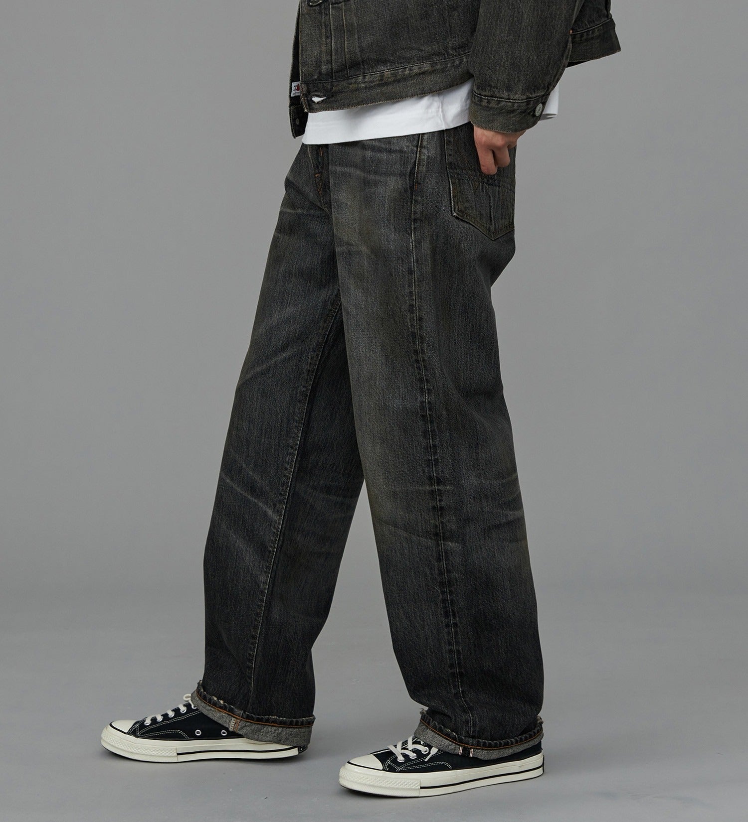 E50540-182 505Z WIDE STRAIGHT - BLACK DENIM 2