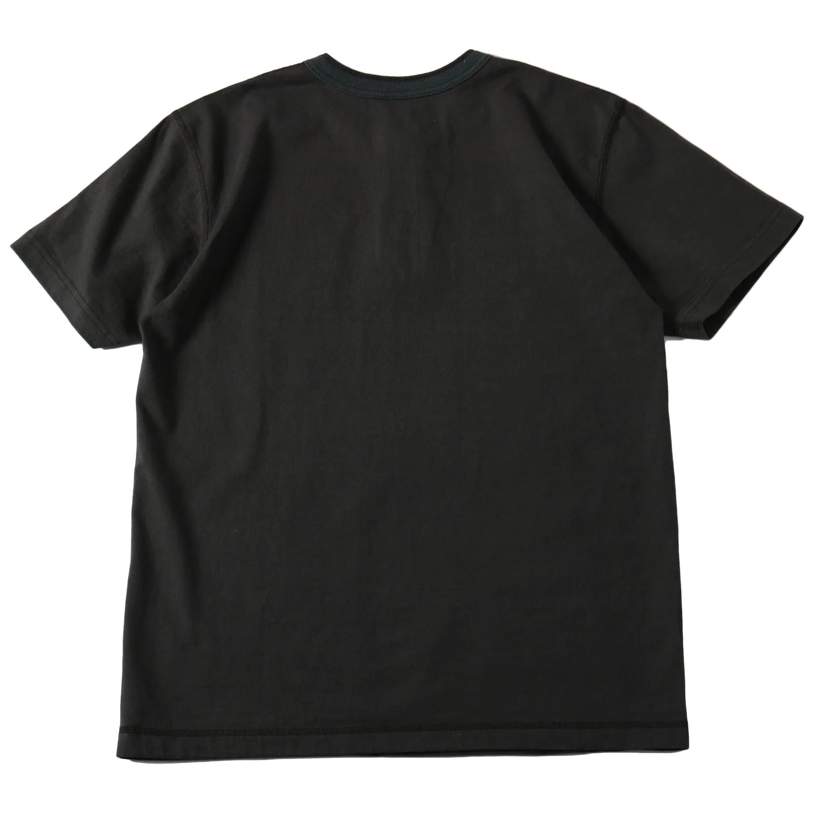 BR-8146SP STANDARD COZUN Henry Neck T-Shirt (Button Works) - BLACK