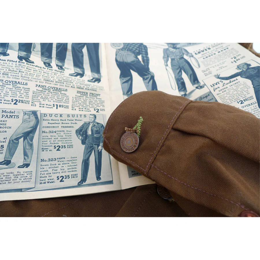 CONDUCTOR JACKET - CACHOU DUCK CANVAS